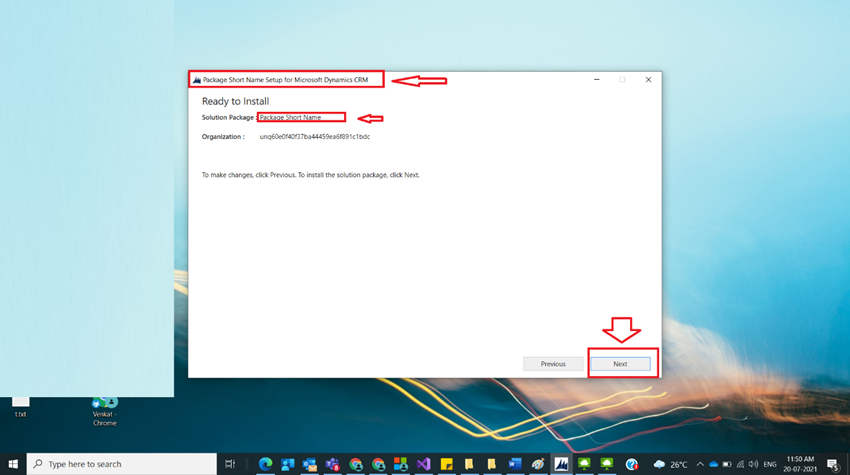 Deploy Packages using Package Deployer Tool in Dynamics 365 CRM